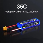 JIUSI Акумулатор за кола с дистанционно JIUSI MT14R 4WD - 3S 35 11.1V 2200 mAh (13-6073324507)
