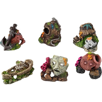 Duvo Plus Miniature Mix - Декори за аквариум 7- 10 см