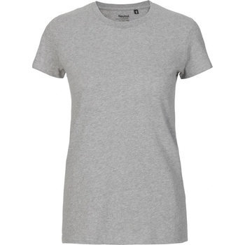 Neutral Dámske tričko Classic z organickej Fairtrade bavlny Športovo šedá