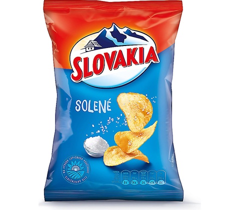 Slovakia Chips Solené 60 g