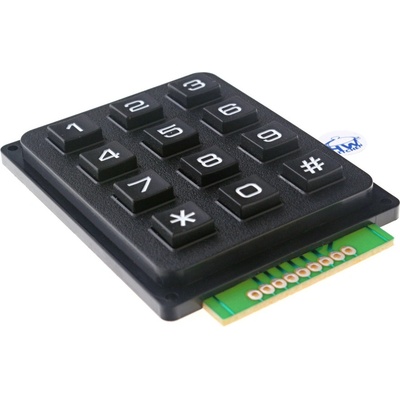 HWKITCHEN Maticová klávesnice 4x3 tlačítková HW442