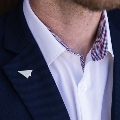 StehlikDesign brož do klopy Šipka 0192