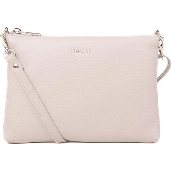 Segali dámska kožená crossbody kabelka A6C blanco roto