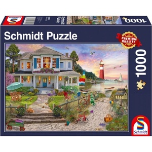 Schmidt Spiele Пъзел Schmidt от 1000 части - Къща край плажа (58990)