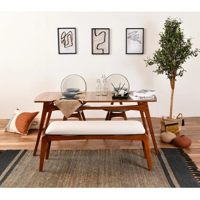 Sconto Jedálenská zostava Touch krémová / orech