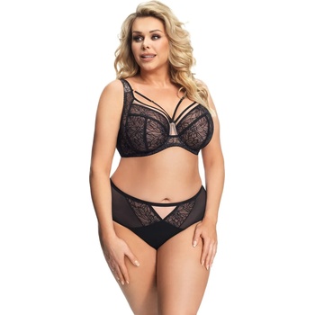 Image 1 of Gorsenia Бикини с тюл в черен цвят venezia k639 eh-58655-czarny - Черен, размер s