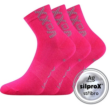 VOXX Adventurik magenta ponožky 3 páry