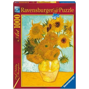 Ravensburger - Puzzle Vincent van Gogh: Sunflower I - 1 000 piese