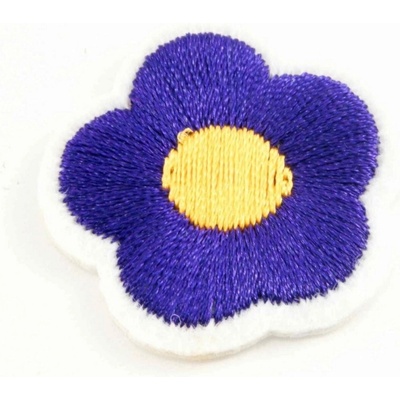 Nažehľovacia záplata - Kvetinka- rozmer 3 cm x 3 cm