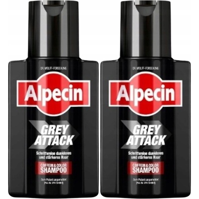 Alpecin Grey Attack barvicí proti šedinám 400 ml