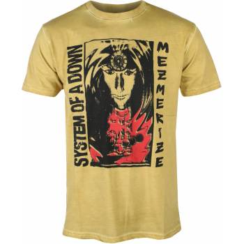 ROCK OFF мъжка тениска System Of A Down - Reflections - YELLOW - ROCK OFF - SOADTS17MDD
