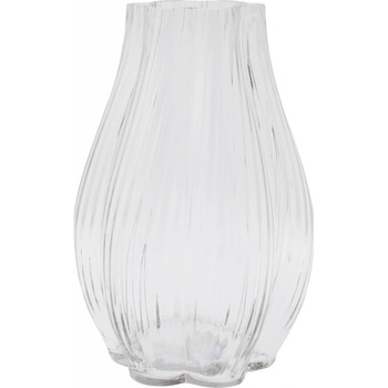 Storefactory Skleněná váza Ängshult 29 cm, čirá barva, sklo