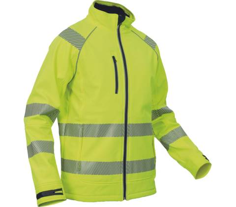 Cerva SHELDON HV softshell bunda žltá