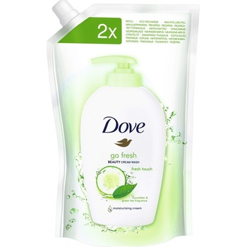 Dove Go Fresh Fresh Touch tekuté mýdlo náhradní náplň 500 ml