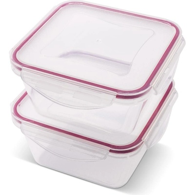 Lamart LT6060 Set dóz CLIP čtverec 2 × 0,6 l