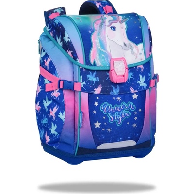 Colorino Ученическа раница COLORINO - FERBIE LED Unicorn
