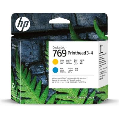 HP 769 Yellowо Cyan 3-4 DesignJet Печатна глава (7K5U6A)