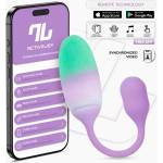 INTOYOU App Series NexEgg Vibrating Egg Double Silicone Layer App Lilac-Pistachio