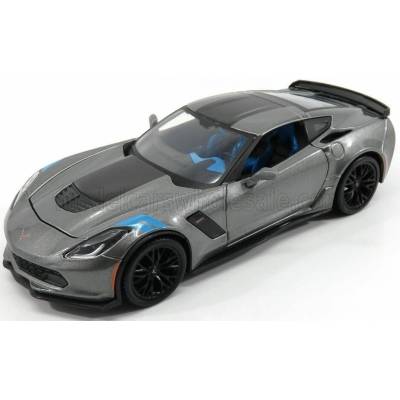 MAISTO CHEVROLET CORVETTE GRAND SPORT 2017 - GREY MET 1:24