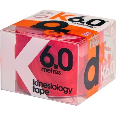 D3 K6.0 Kineziologický tejp červená 6 m x 5 cm