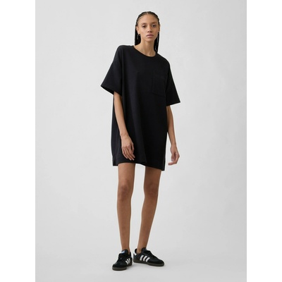 GAP Oversize суитшърт рокля с лого VintageSoft GAP GAP | Cheren | ЖЕНИ | XS