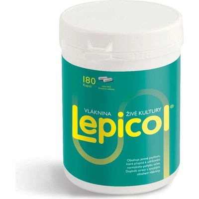 Probiotics International Lepicol pro zdravá střeva 180 kapslí