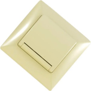 ANURA Единичен Контакт С Капак Крем anura - 30866