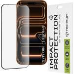 Techsuit Протектор за iPhone 17 Pro Max - Techsuit - 111D Пълно покритие / Цяло лепило със стъкло - Черен