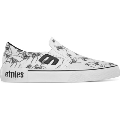 Etnies Marana Slip X Bones White Black