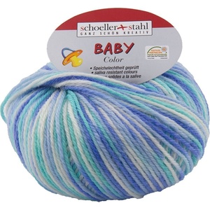 Schoeller + Stahl Baby Color 93457-3993 Blue Плетива прежда (93457-3993)