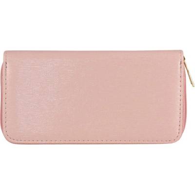 Shiny babypink dámská peněženka na zip 11614 2 světle růžová