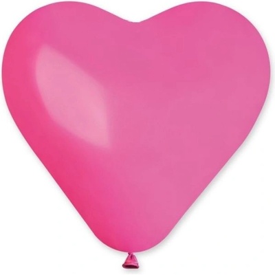 SMART Balón SRDCE růžové 25 cm Valentýn Svatba