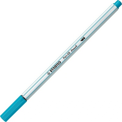 Stabilo Pen 68 brush světle modrá