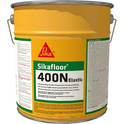 Sikafloor 400 N Elastic+, 6kg - venkovní polyuretanový nátěr na beton Barva: šedá
