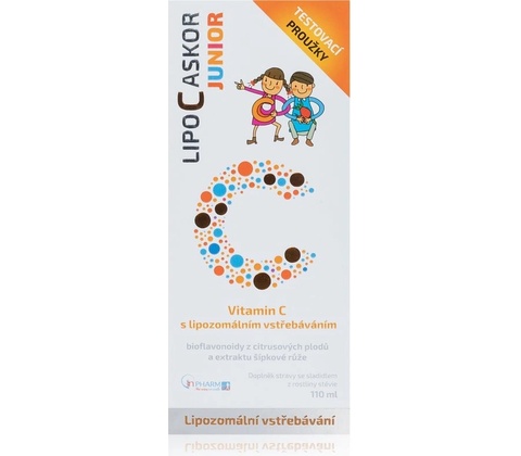 lipo c askor junior tekutý lipozomální vit.C 110 ml od 253 Kč Set de suplementos alimenticios Metabolic support Flavor:Orange Juice