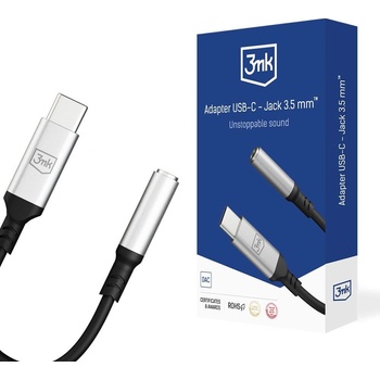 3mk Protection Адаптер 3mk, USB-C към 3.5mm жак (3mk Adapter USB-C - Jack 3,5 mm(1)-0)