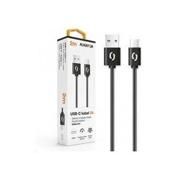 Aligator DAKA009 2A USB-C, 2m, černý