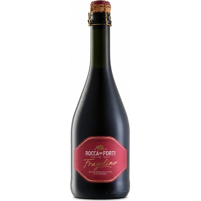 Rocca dei Forti jahodové perlivé víno Fragolino 6 x 0,75 l (Kartón)