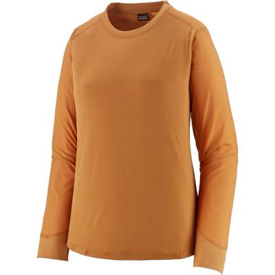 Patagonia Дамска фланелка с дълъг ръкав за колоездене Patagonia Women's L/S Dirt Craft Jersey Sport shirt - Golden Caramel - размер XS (116-7226-0711)