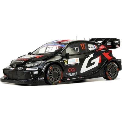 Ixo Toyota GR Yaris Rally1 #17 Ogier/Landais Rally Islas Canarias 2025 Models 1:18