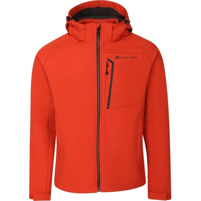 ALPINE PRO Мъжко софтшел яке с мембрана ALPINE PRO HOOR червена глина ALPINE PRO | Cherven Oranzhev | МЪЖЕ | S
