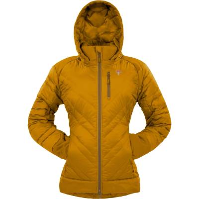 Grüezi Bag Дамско пухено яке Grüezi bag Women's Lightful DownWool Jacket Down jacket - Pineapple / Mustard - размер XL (104-3343-0515)