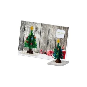 BRIXIES Pohľadnica Vianočný stromček