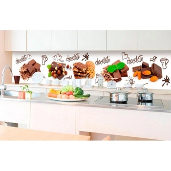 DIMEX ART s. r. o Фототапет за кухня - шоколад 350 x 60 см