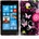 Nokia Lumia 720 Black Butterfly Силиконов Калъф + Протектор