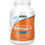 NOW NOW Omega-3 Molecularly Distilled Fish Oil, 500 Softgels