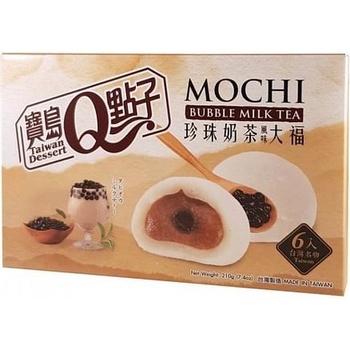 Q Brand Mochi mléčný čaj bubble tea 210 g