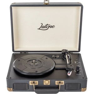 Latone RetroCase Black Portable (LT-01PBK)