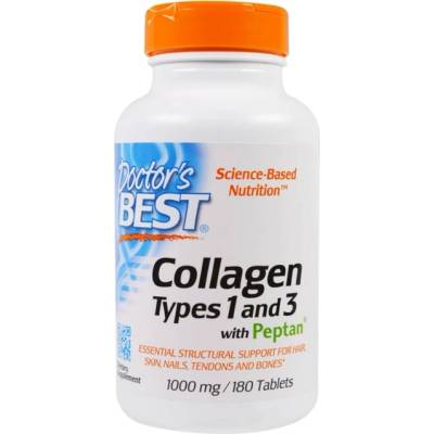 Doctor's Best BEST Collagen Types 1 & 3 / 1000 mg [180 Таблетки]