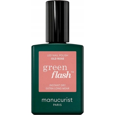 Manucurist Green Flash LED Gel lak Old Rose 15 ml